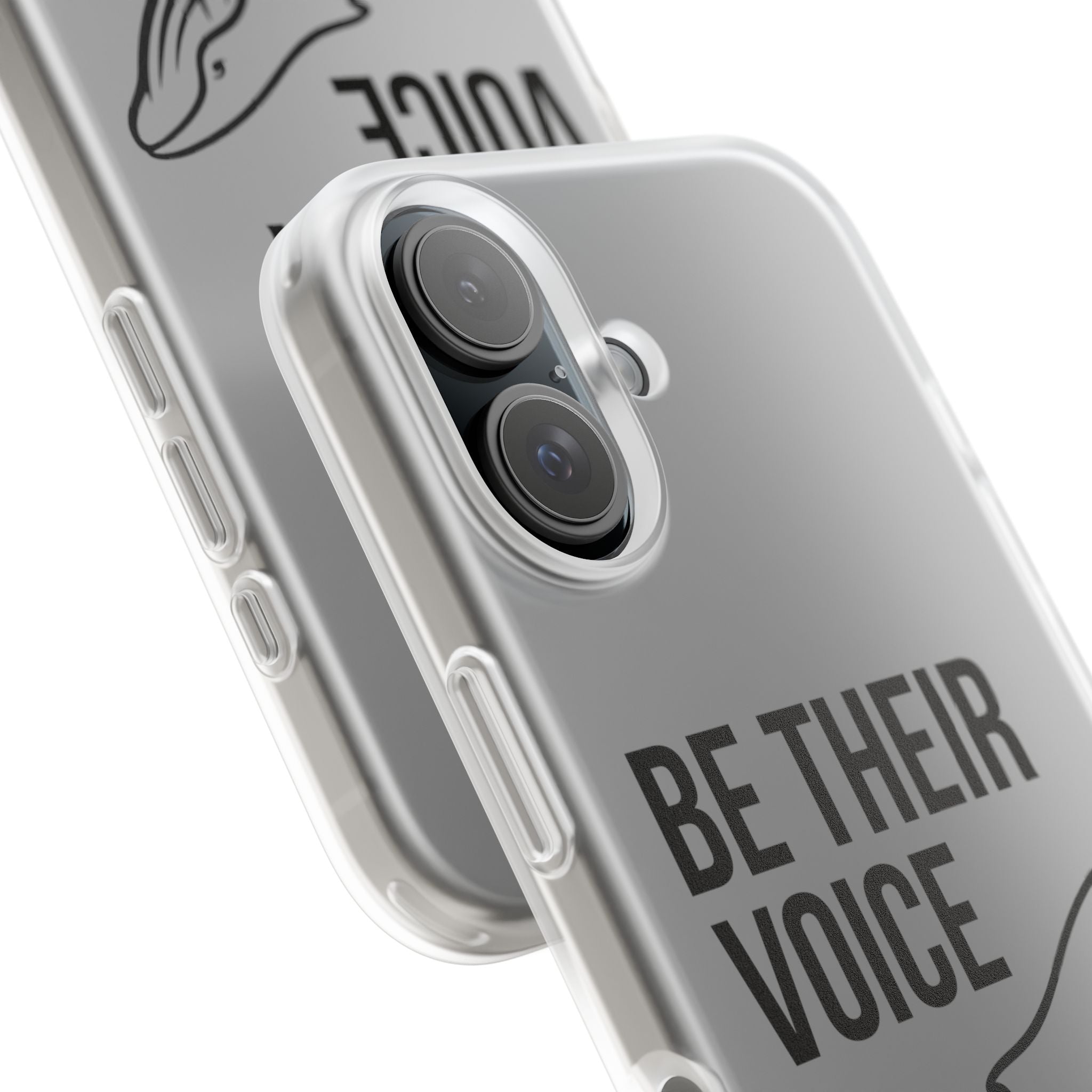 Be Their Voice Phone Case – Whale Design iPhone & Samsung Case | Ocean Awareness Cover | BlueHope Co.