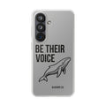 Be Their Voice Phone Case – Whale Design iPhone & Samsung Case | Ocean Awareness Cover | BlueHope Co.