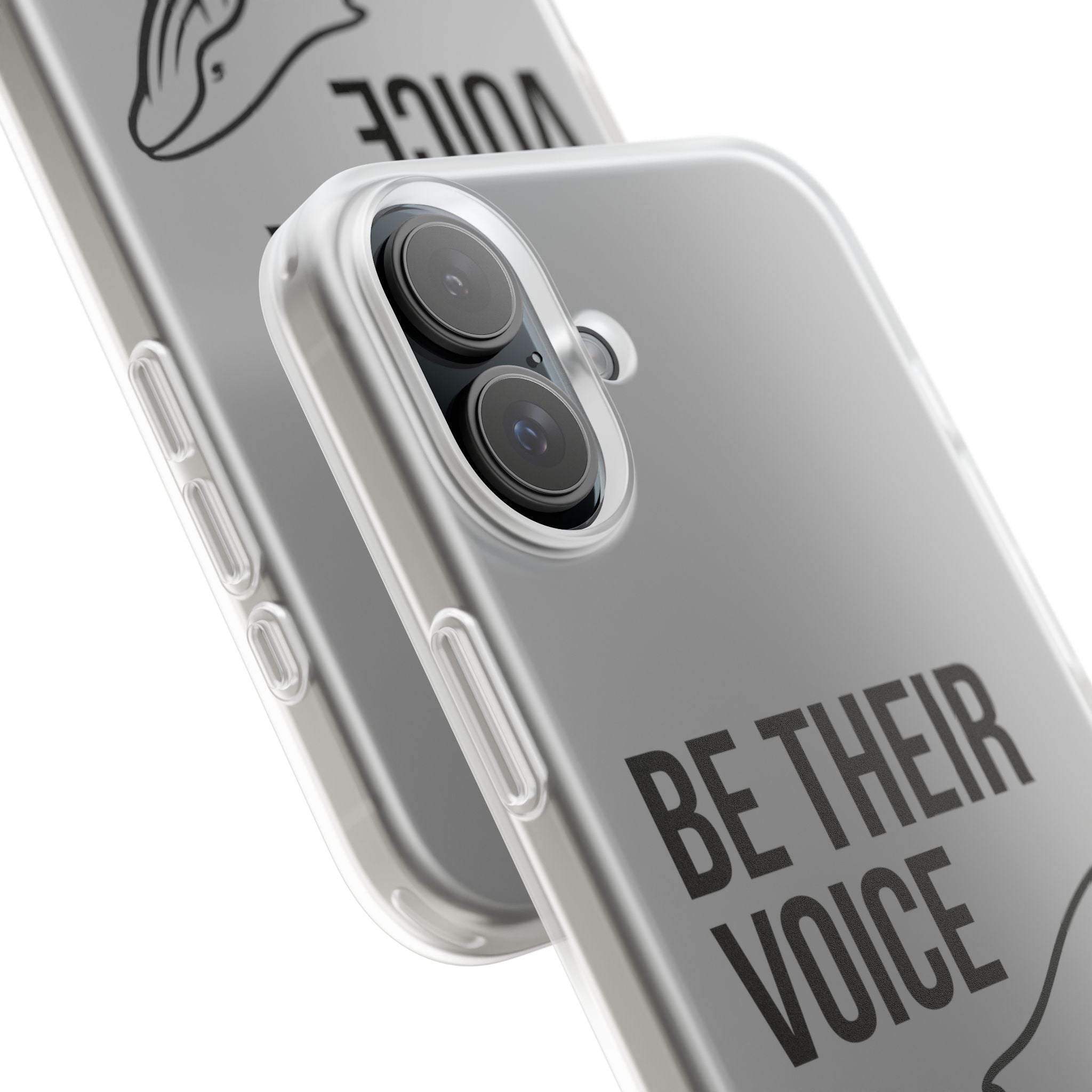 Be Their Voice Phone Case – Whale Design iPhone & Samsung Case | Ocean Awareness Cover | BlueHope Co.