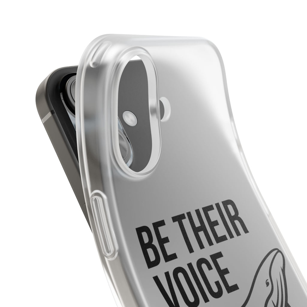 Be Their Voice Phone Case – Whale Design iPhone & Samsung Case | Ocean Awareness Cover | BlueHope Co.