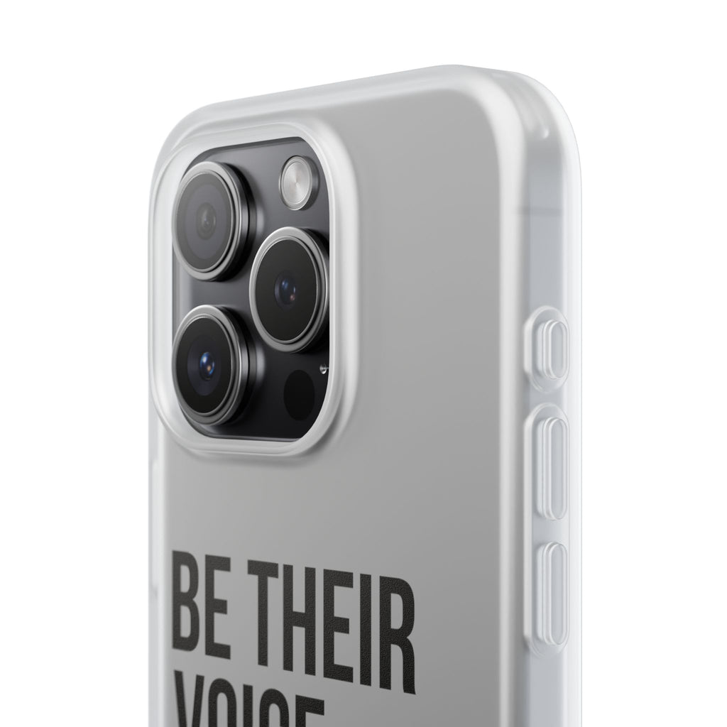 Be Their Voice Phone Case – Whale Design iPhone & Samsung Case | Ocean Awareness Cover | BlueHope Co.