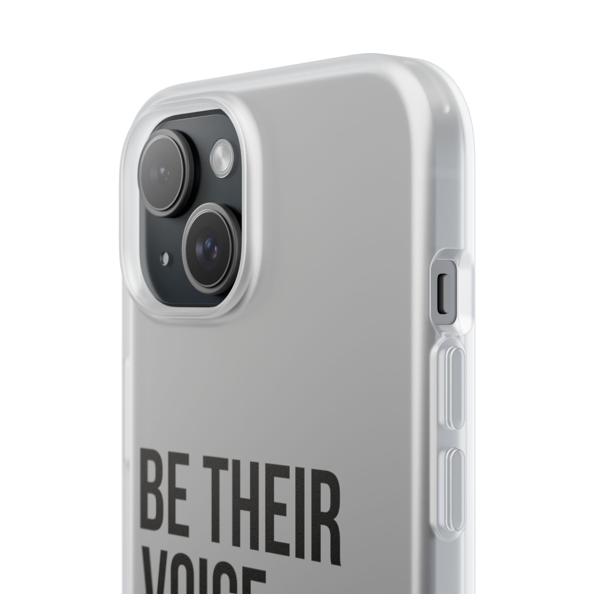 Be Their Voice Phone Case – Whale Design iPhone & Samsung Case | Ocean Awareness Cover | BlueHope Co.