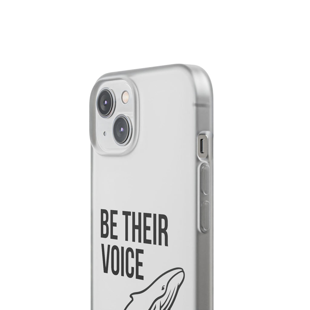 Be Their Voice Phone Case – Whale Design iPhone & Samsung Case | Ocean Awareness Cover | BlueHope Co.