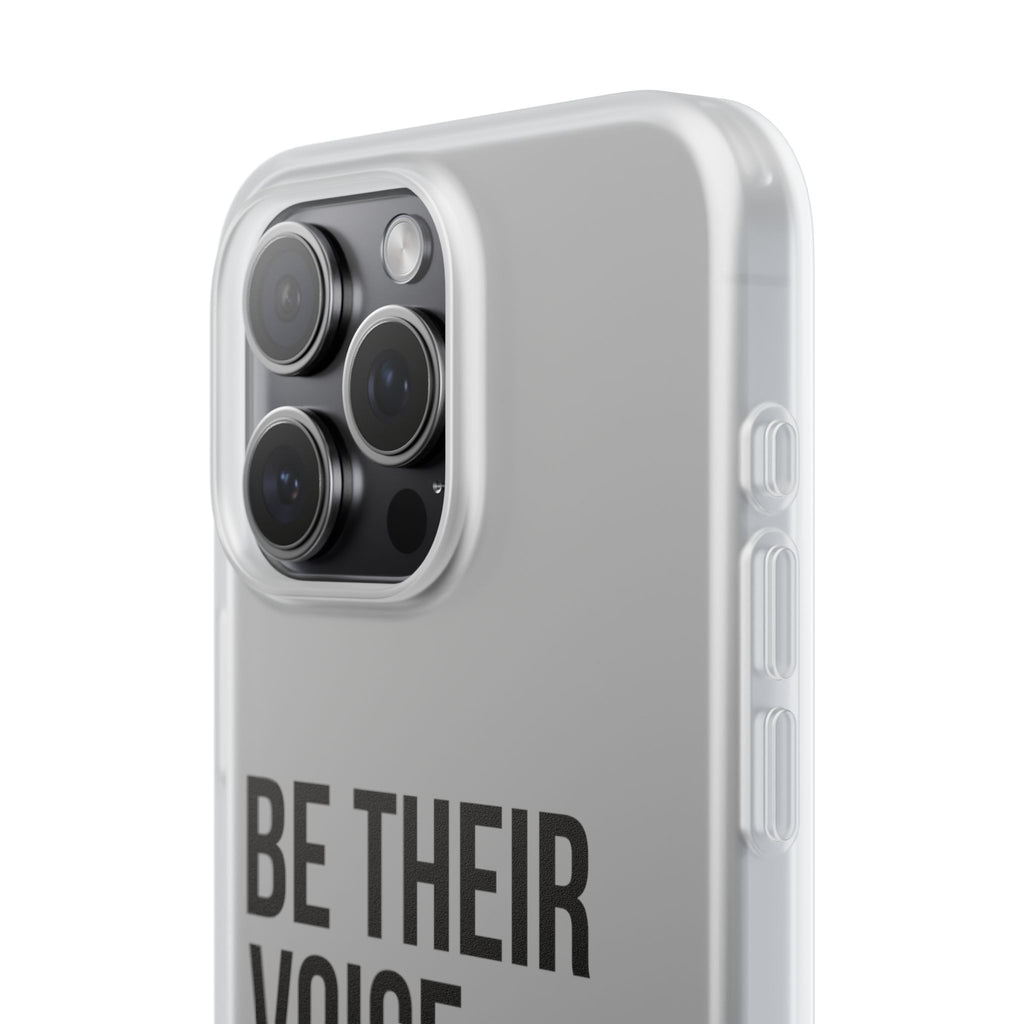 Be Their Voice Phone Case – Whale Design iPhone & Samsung Case | Ocean Awareness Cover | BlueHope Co.