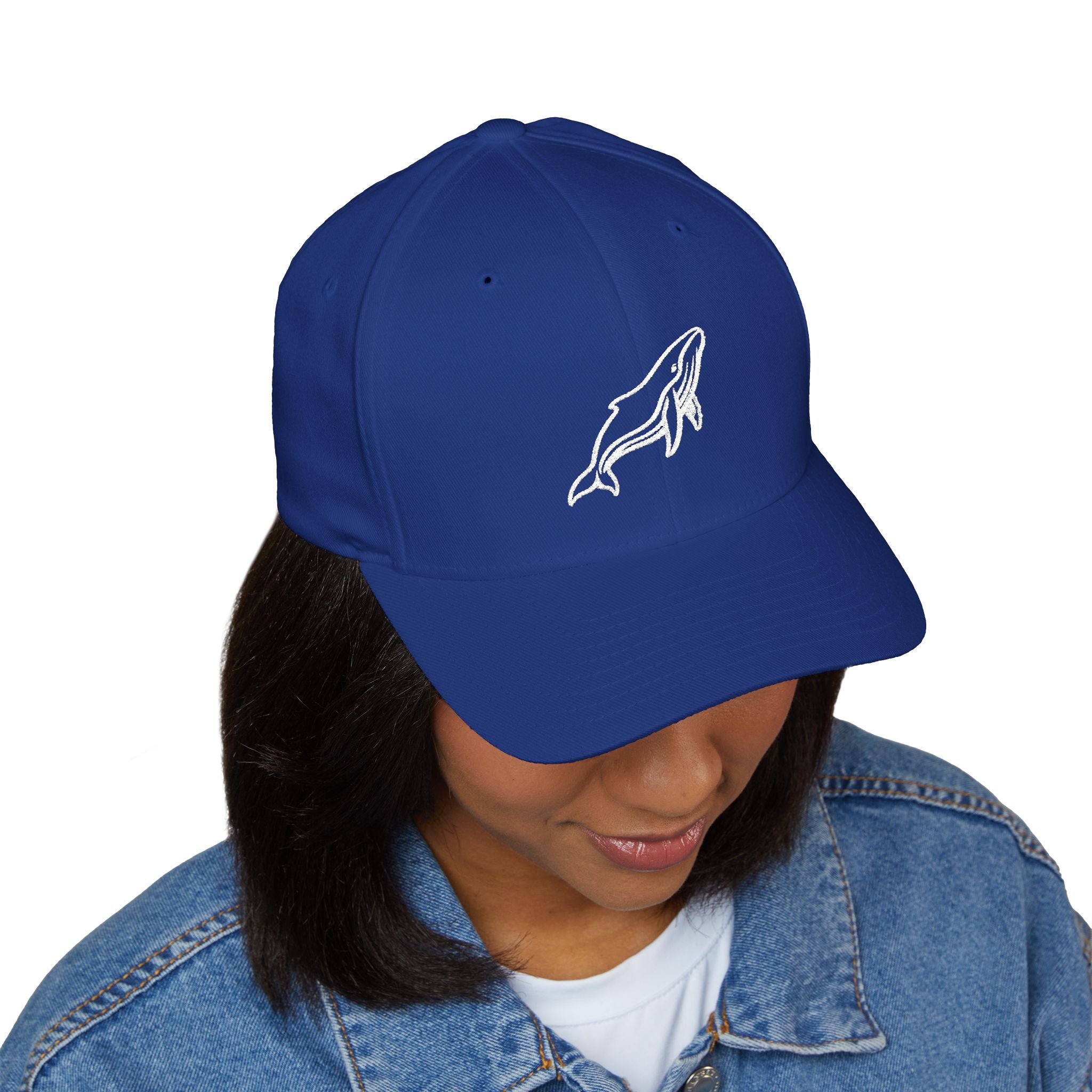 Embroidered 'Be Their Voice' Whale Cap